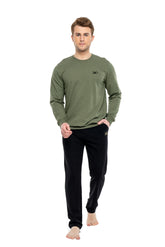 MOD Men Round Neck Sweatsuit Set